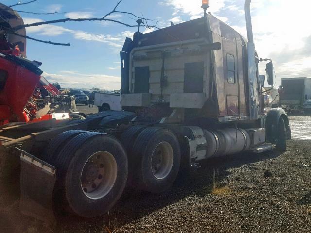 1FUJCRCK93PK35515 - 2003 FREIGHTLINER CONVENTION BURGUNDY photo 4