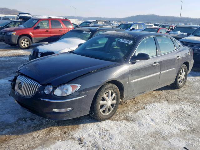 2G4WD582481314957 - 2008 BUICK LACROSSE GRAY photo 2