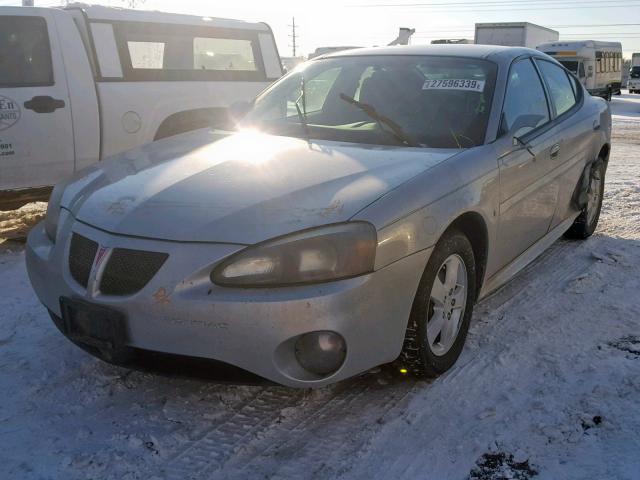 2G2WP552781117303 - 2008 PONTIAC GRAND PRIX SILVER photo 2