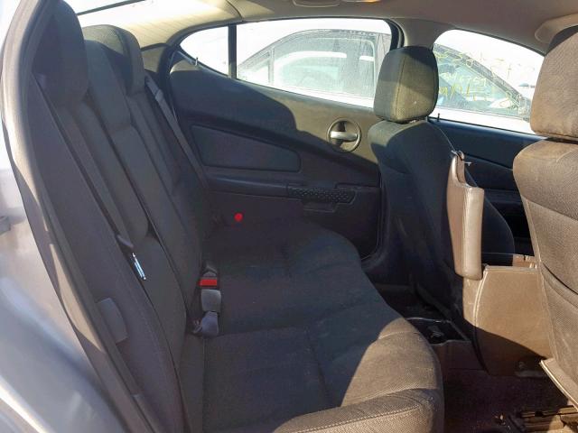 2G2WP552781117303 - 2008 PONTIAC GRAND PRIX SILVER photo 6