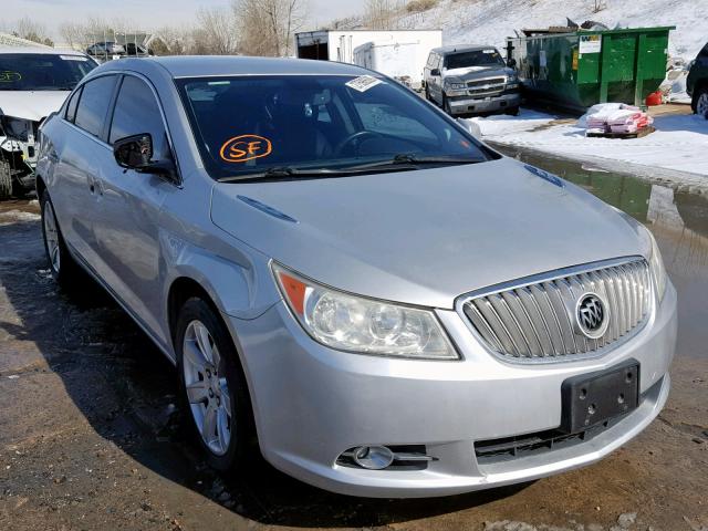 1G4GD5EG7AF205587 - 2010 BUICK LACROSSE C SILVER photo 1