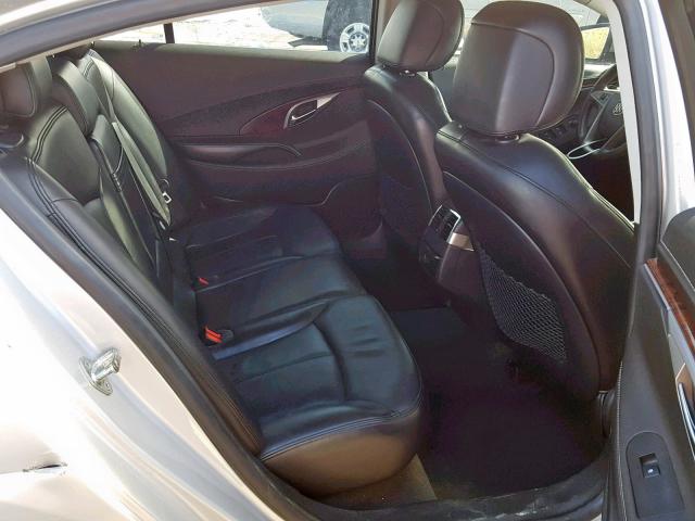 1G4GD5EG7AF205587 - 2010 BUICK LACROSSE C SILVER photo 6