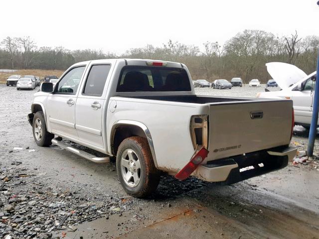 1GCCS139X98137999 - 2009 CHEVROLET COLORADO WHITE photo 3