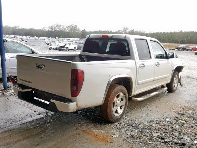 1GCCS139X98137999 - 2009 CHEVROLET COLORADO WHITE photo 4