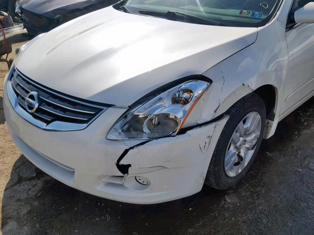 1N4AL2AP6CN412228 - 2012 NISSAN ALTIMA BAS 白色 照片 9