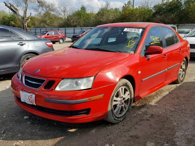 YS3FD46Y171133625 - 2007 SAAB 9-3 2.0T RED photo 2