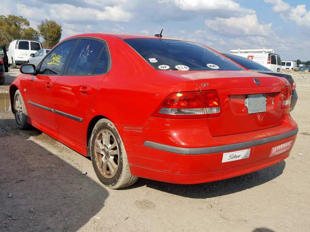 YS3FD46Y171133625 - 2007 SAAB 9-3 2.0T RED photo 3