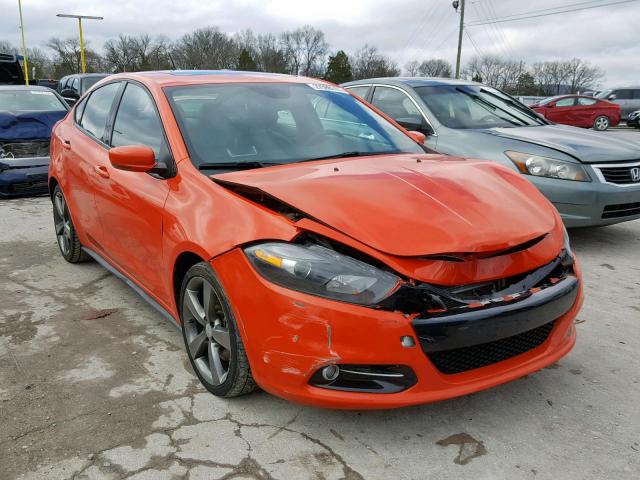 1C3CDFEB4FD253522 - 2015 DODGE DART GT ORANGE photo 1