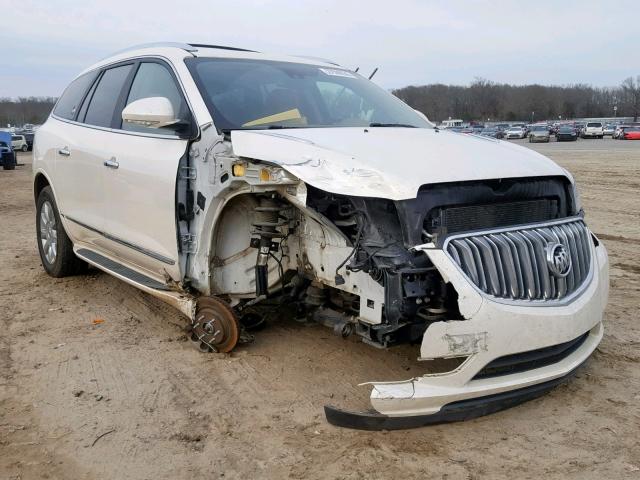 5GAKVCKD7EJ313559 - 2014 BUICK ENCLAVE CREAM photo 1