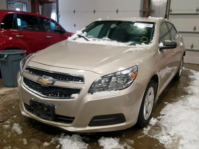 1G11B5SA0DF247807 - 2013 CHEVROLET MALIBU LS Qəhvəyi foto 2