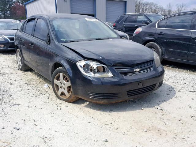 1G1AL58F787225495 - 2008 CHEVROLET COBALT LT BLACK photo 1