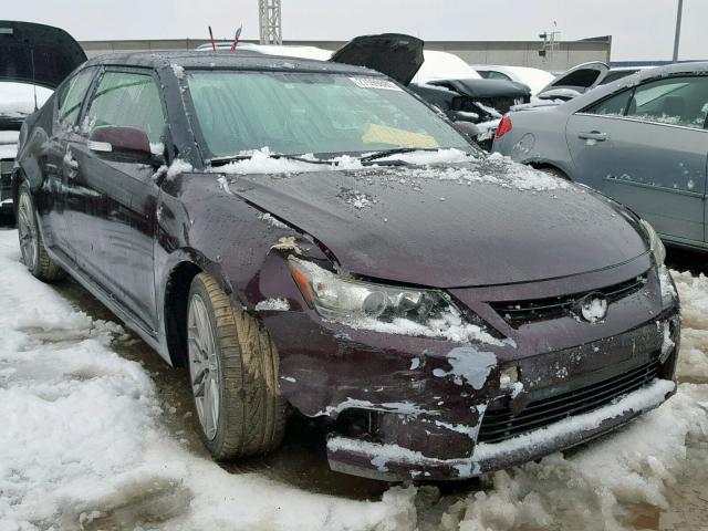 JTKJF5C75C3038229 - 2012 TOYOTA SCION TC მუქწითელი ფოტო 1