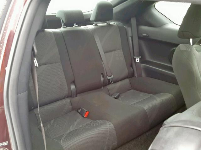 JTKJF5C75C3038229 - 2012 TOYOTA SCION TC მუქწითელი ფოტო 6