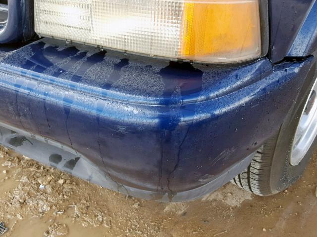 1GTCS1442Y8158797 - 2000 GMC SONOMA BLUE photo 9