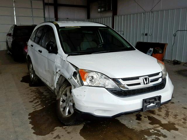 JHLRE4H4XBC031445 - 2011 HONDA CR-V SE WHITE photo 1