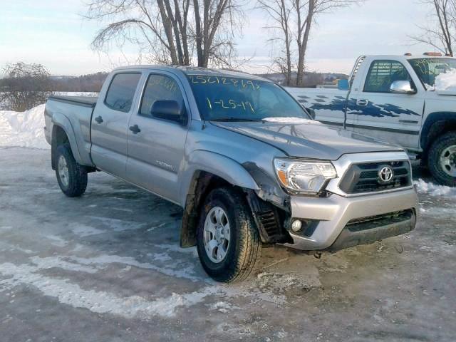 5TFMU4FN2FX030925 - 2015 TOYOTA TACOMA DOU SILVER photo 9