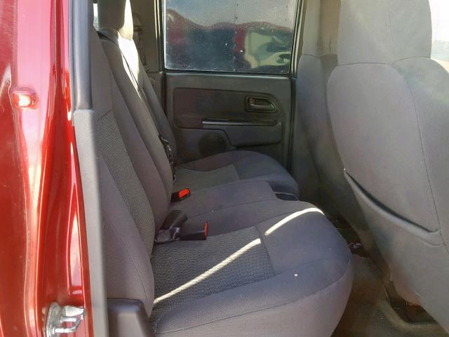 1GCDT136768123755 - 2006 CHEVROLET COLORADO RED photo 6