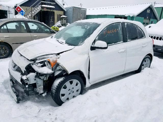 3N1CK3CPXGL234874 - 2016 NISSAN MICRA WHITE photo 2