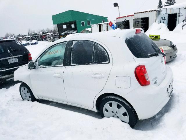 3N1CK3CPXGL234874 - 2016 NISSAN MICRA WHITE photo 3