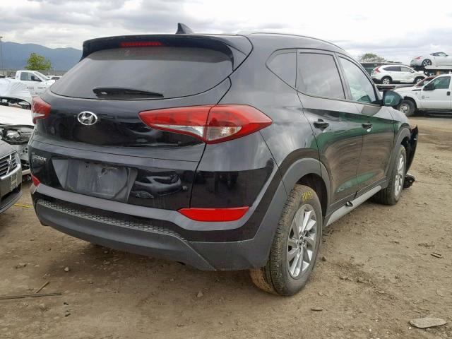 KM8J33A46JU743864 - 2018 HYUNDAI TUCSON SEL BLACK photo 4