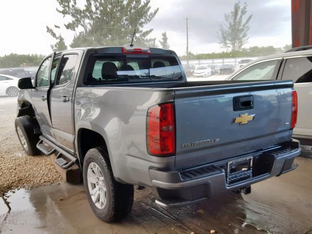 1GCGSCEN9J1208307 - 2018 CHEVROLET COLORADO L GRAY photo 3