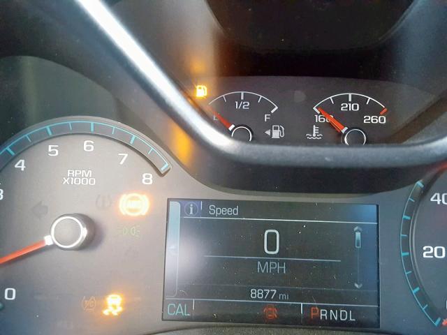 1GCGSCEN9J1208307 - 2018 CHEVROLET COLORADO L GRAY photo 8