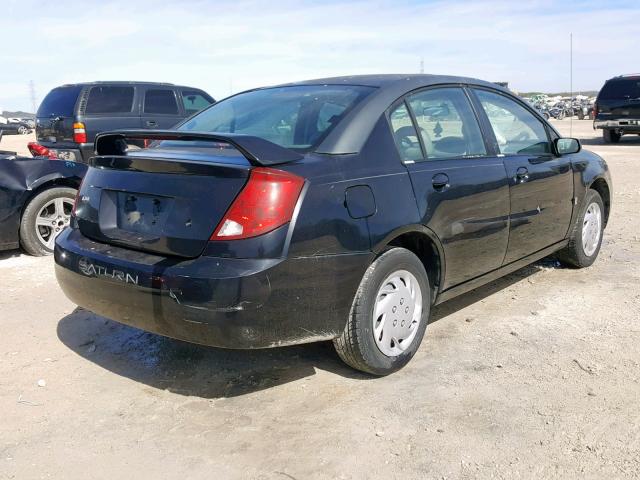 1G8AZ52F63Z147281 - 2003 SATURN ION LEVEL BLACK photo 4