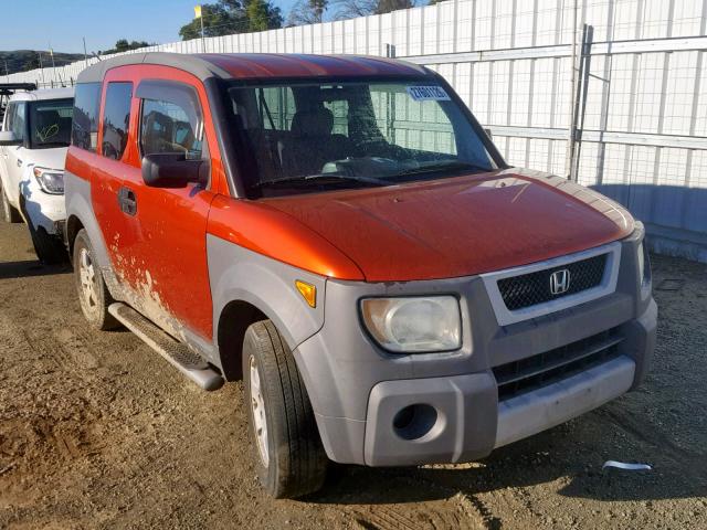 5J6YH286X3L047341 - 2003 HONDA ELEMENT EX BURGUNDY photo 1