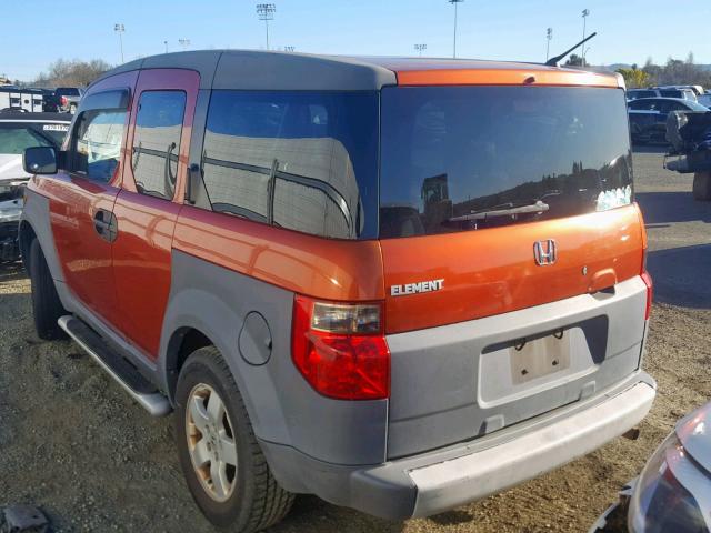 5J6YH286X3L047341 - 2003 HONDA ELEMENT EX BURGUNDY photo 3