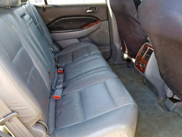 2HNYD18974H500734 - 2004 ACURA MDX TOURIN GRAY photo 6