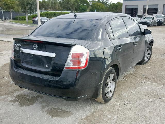 3N1AB6AP5CL762909 - 2012 NISSAN SENTRA 2.0 BLACK photo 4