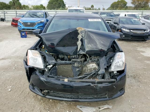 3N1AB6AP5CL762909 - 2012 NISSAN SENTRA 2.0 BLACK photo 9