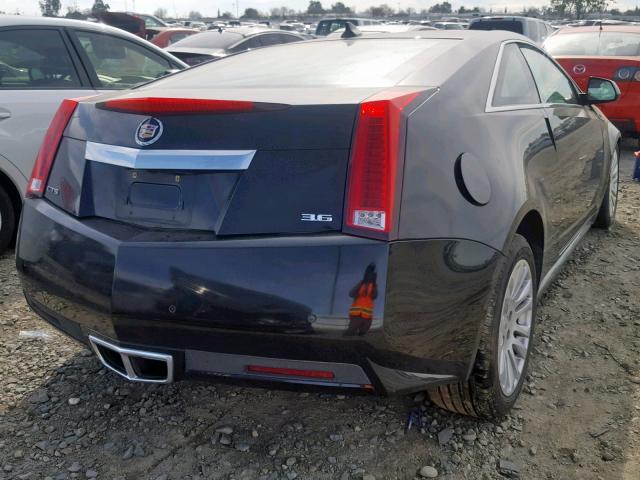 1G6DP1ED5B0120669 - 2011 CADILLAC CTS PREMIU BLACK photo 4