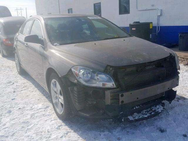 1G1ZB5EB0AF119134 - 2010 CHEVROLET MALIBU LS BROWN photo 1