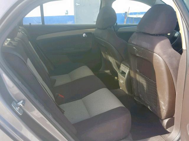 1G1ZB5EB0AF119134 - 2010 CHEVROLET MALIBU LS BROWN photo 6