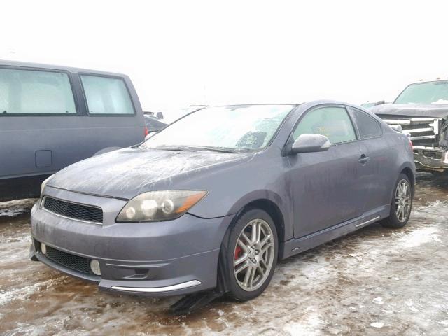 JTKDE167880272510 - 2008 TOYOTA SCION TC GRAY photo 2