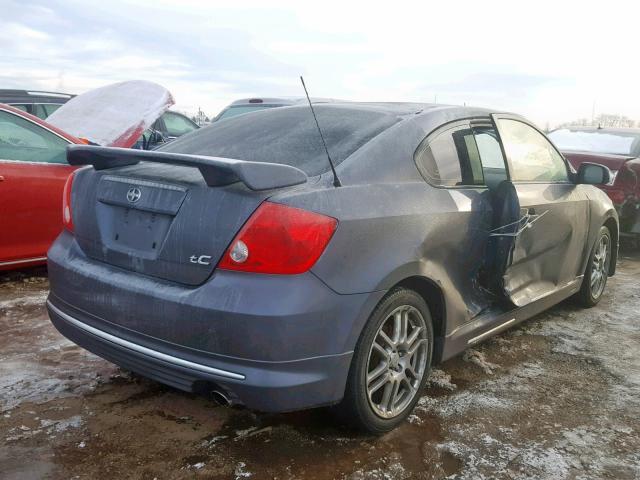 JTKDE167880272510 - 2008 TOYOTA SCION TC GRAY photo 4