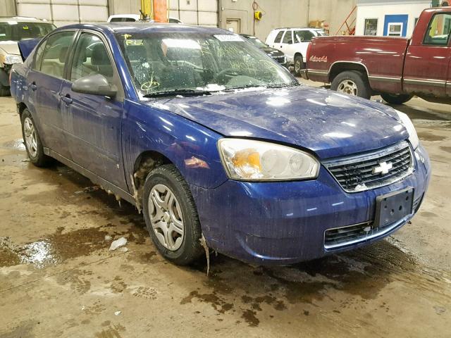 1G1ZS58F37F197169 - 2007 CHEVROLET MALIBU LS BLUE photo 1