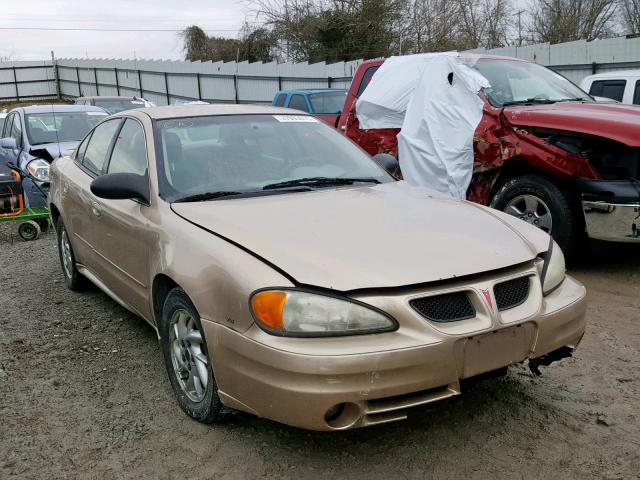 1G2NF52E53M513563 - 2003 PONTIAC GRAND AM S TAN photo 1