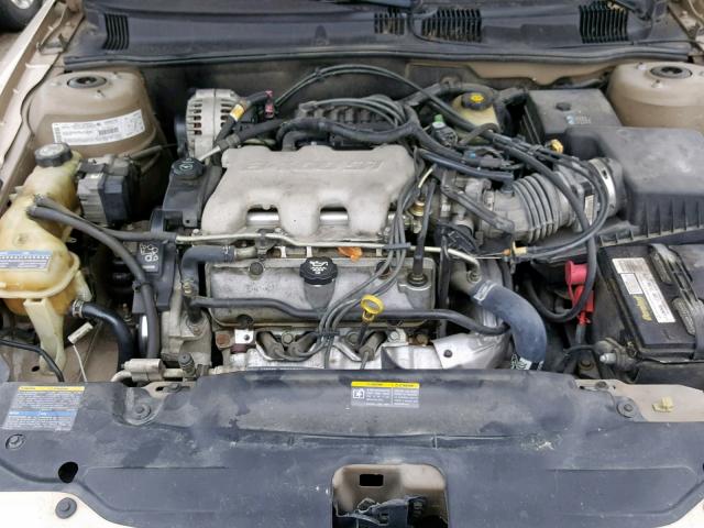 1G2NF52E53M513563 - 2003 PONTIAC GRAND AM S TAN photo 7