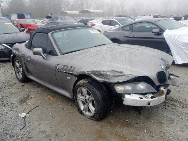 WBACN33461LM03217 - 2001 BMW Z3 2.5 GRAY photo 1