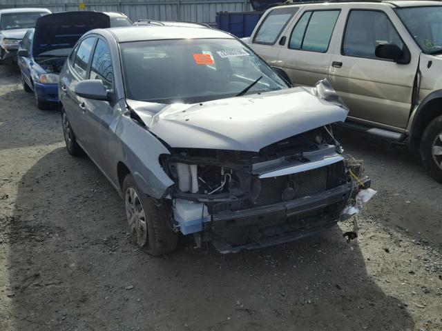 KMHDU4AD3AU182765 - 2010 HYUNDAI ELANTRA BL GRAY photo 1