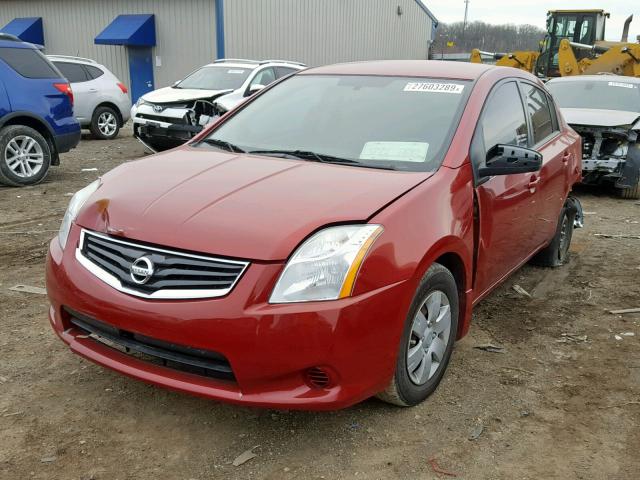 3N1AB6AP6CL696175 - 2012 NISSAN SENTRA 2.0 RED photo 2