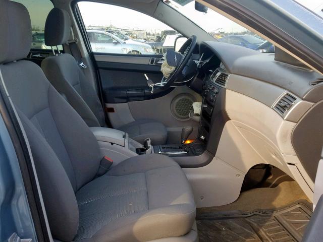 2A8GM48L88R144558 - 2008 CHRYSLER PACIFICA L BLUE photo 5