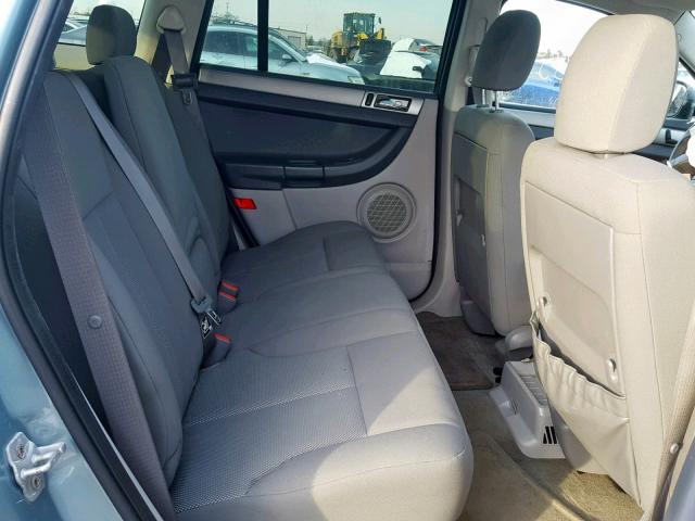 2A8GM48L88R144558 - 2008 CHRYSLER PACIFICA L BLUE photo 6