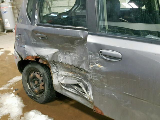 KL1TD66678B115833 - 2008 CHEVROLET AVEO BASE ვერცხლისფერი ფოტო 9