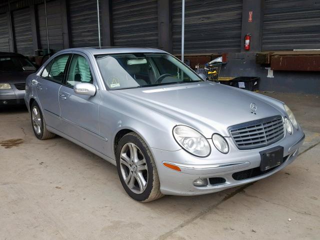 WDBUF56J26A960287 - 2006 MERCEDES-BENZ E 350 SILVER photo 1