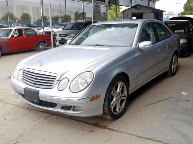 WDBUF56J26A960287 - 2006 MERCEDES-BENZ E 350 SILVER photo 2