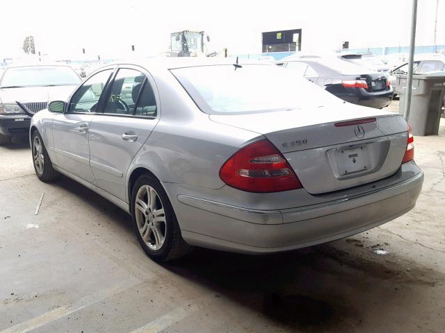 WDBUF56J26A960287 - 2006 MERCEDES-BENZ E 350 SILVER photo 3