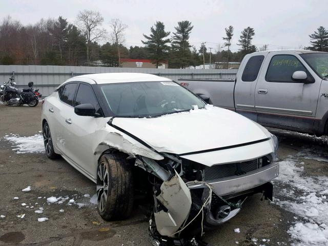 1N4AA6AP0HC384538 - 2017 NISSAN MAXIMA 3.5 WHITE photo 1